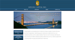 Desktop Screenshot of kiplingcapital.com